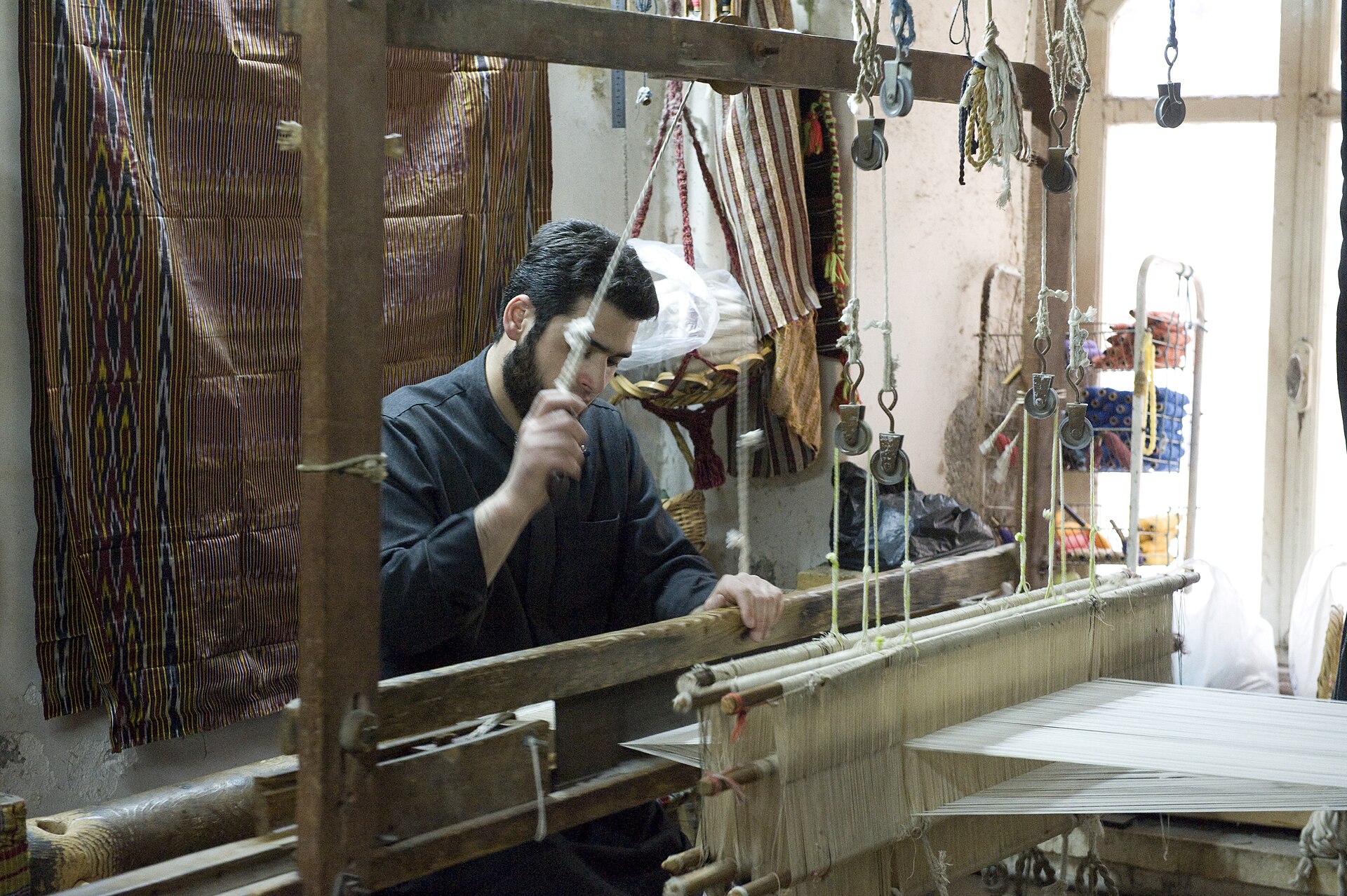 Inside Khan al-Shouneh in Aleppo